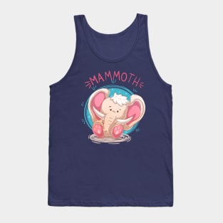 Mammoth cartoon Tank Top